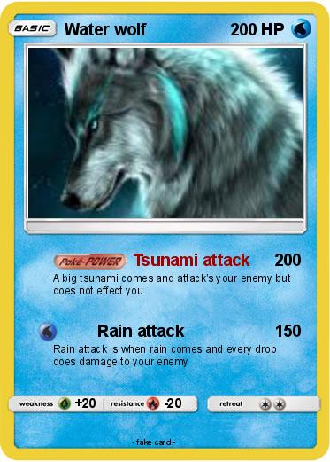 Pokemon Water wolf