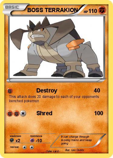 Pokemon BOSS TERRAKION