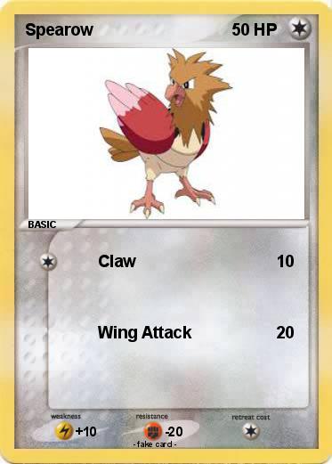 Pokemon Spearow