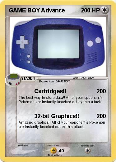 Pokemon GAME BOY Advance