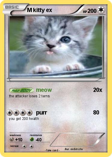 Pokemon M kitty ex