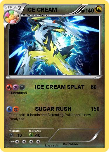 Pokemon ICE CREAM