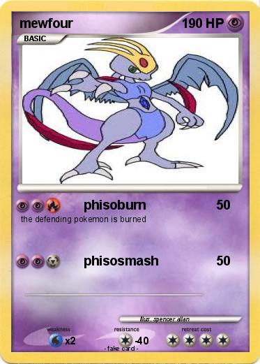 Pokemon mewfour
