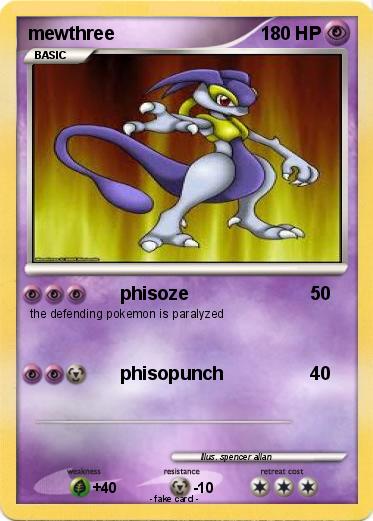 Pokemon mewthree
