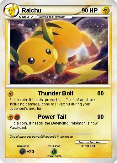 Pokemon Raichu