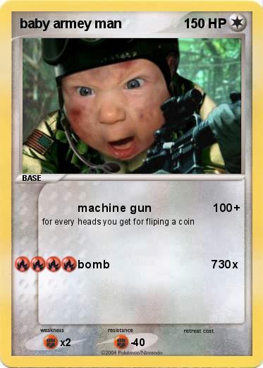 Pokemon baby armey man