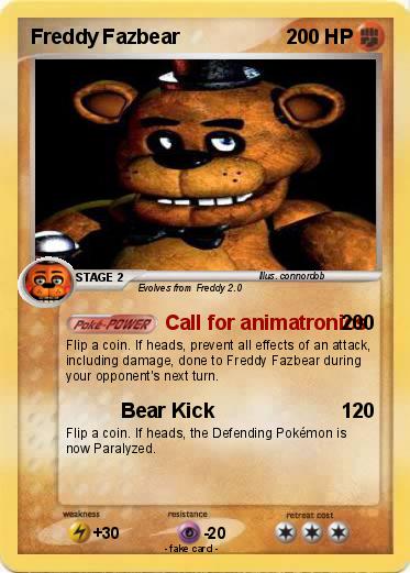 Pokemon Freddy Fazbear