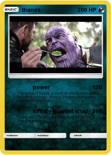 Pokemon thanos