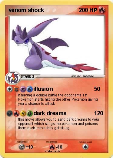 Pokemon venom shock