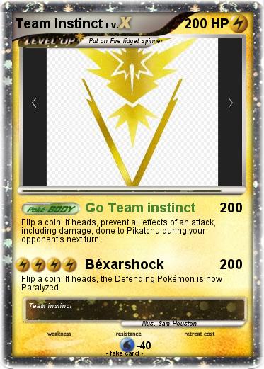 Pokemon Team Instinct
