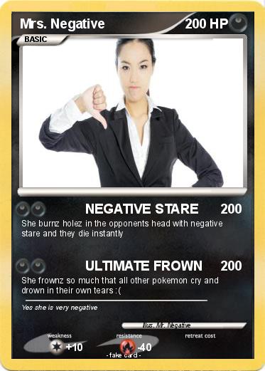 Pokemon Mrs. Negative