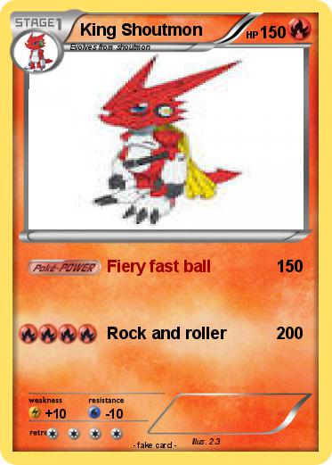Pokemon King Shoutmon
