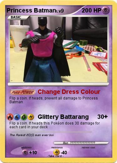 Pokemon Princess Batman