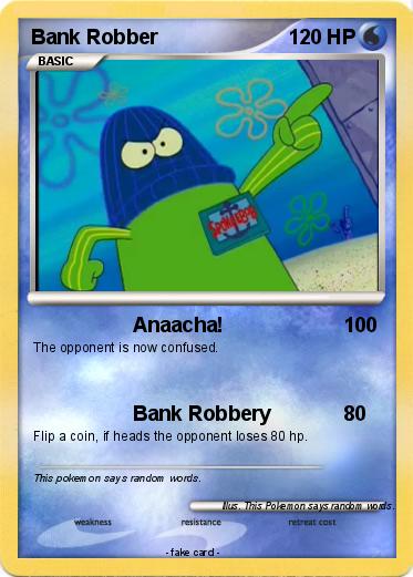 Pokemon Bank Robber
