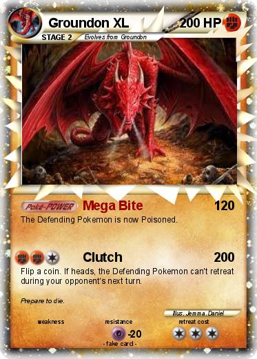 Pokemon Groundon XL