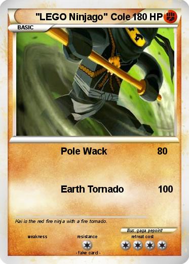 Pokemon "LEGO Ninjago" Cole