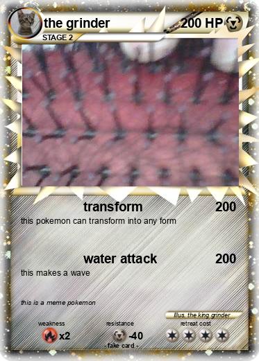 Pokemon the grinder