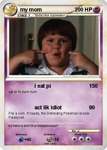 Pokemon my mom