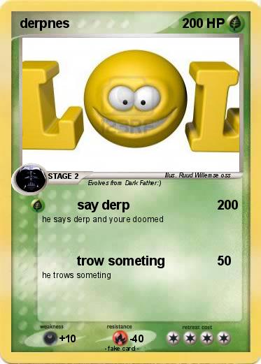 Pokemon derpnes