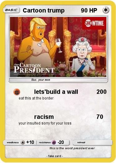Pokemon Cartoon trump