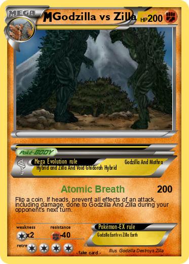Pokemon Godzilla vs Zilla