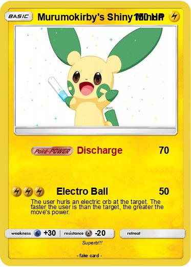 Pokemon Murumokirby's Shiny Minun