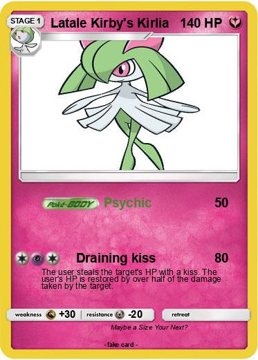 Pokemon Latale Kirby's Kirlia
