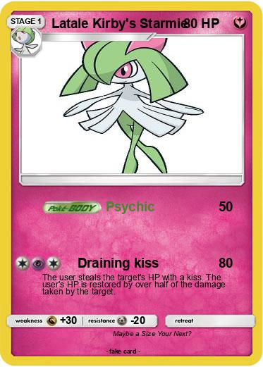 Pokemon Latale Kirby's Starmie