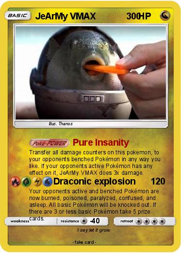 Pokemon JeArMy VMAX                0