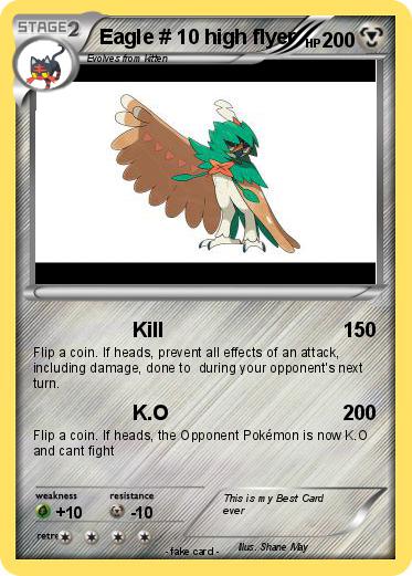 Pokemon Eagle # 10 high flyer