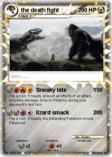 Pokemon the death fight