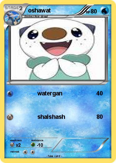 Pokemon oshawat