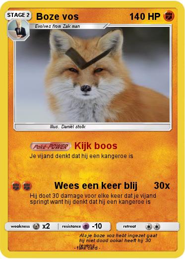 Pokemon Boze vos