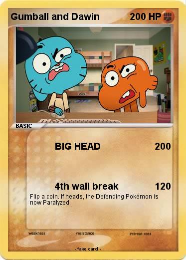 Pokemon Gumball and Dawin