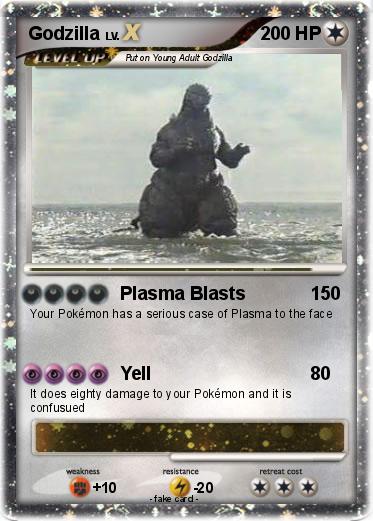Pokemon Godzilla