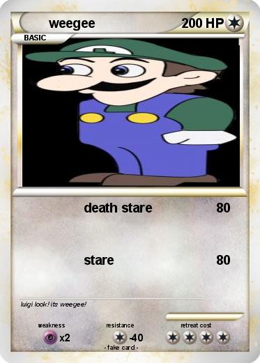 Pokemon weegee