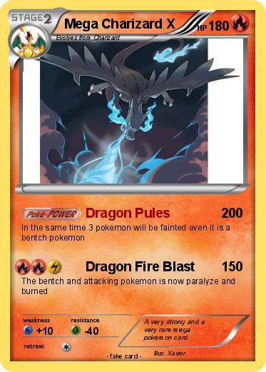 Pokemon Mega Charizard X