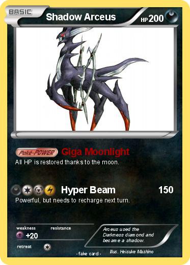 Pokemon Shadow Arceus