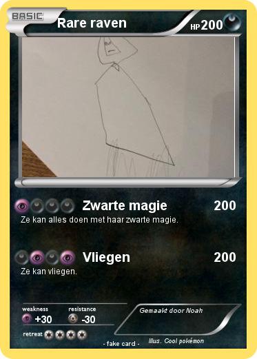 Pokemon Rare raven