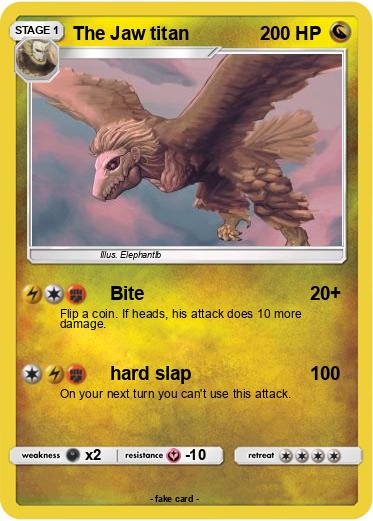 Pokemon The Jaw titan