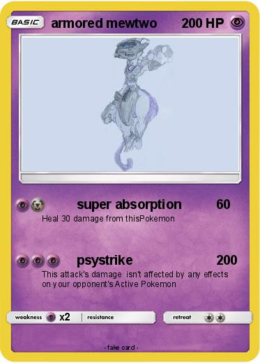 Pokemon armored mewtwo