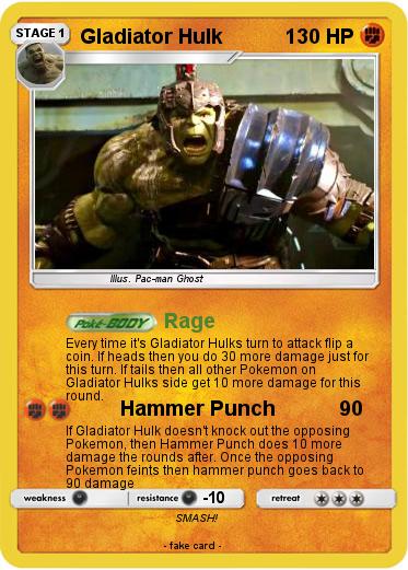 Pokemon Gladiator Hulk