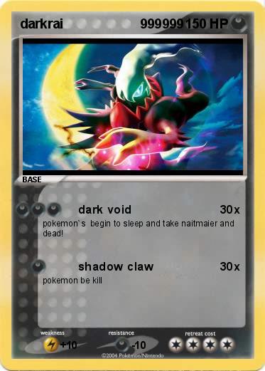 Pokemon darkrai                     999999