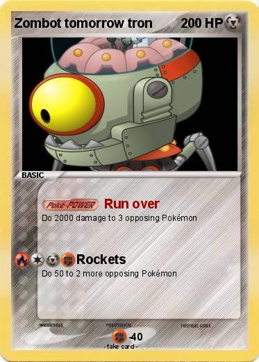 Pokemon Zombot tomorrow tron