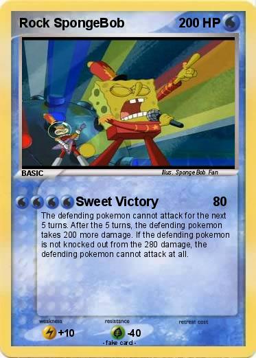 Pokemon Rock SpongeBob