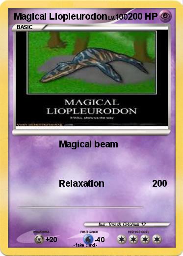 Pokemon Magical Liopleurodon