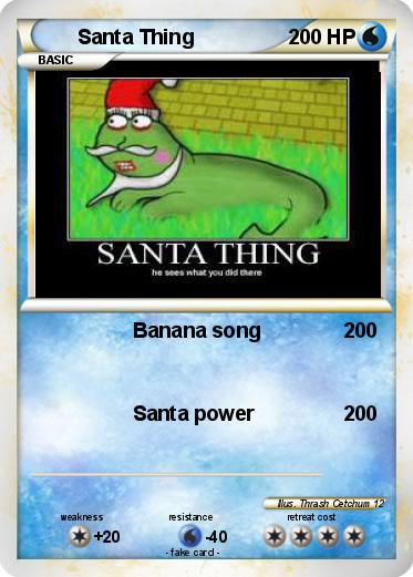 Pokemon Santa Thing