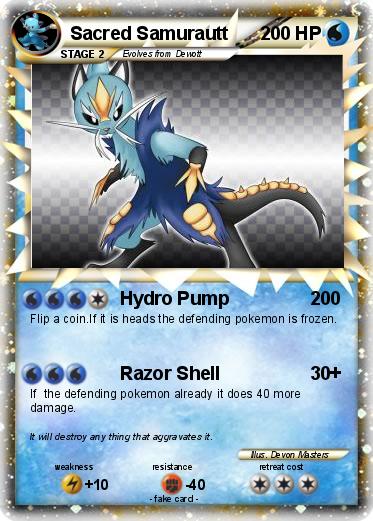 Pokemon Sacred Samurautt
