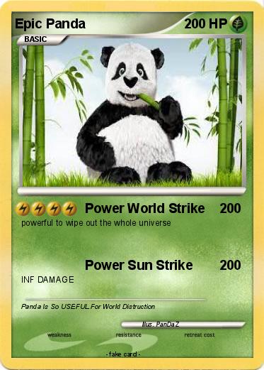 Pokemon Epic Panda