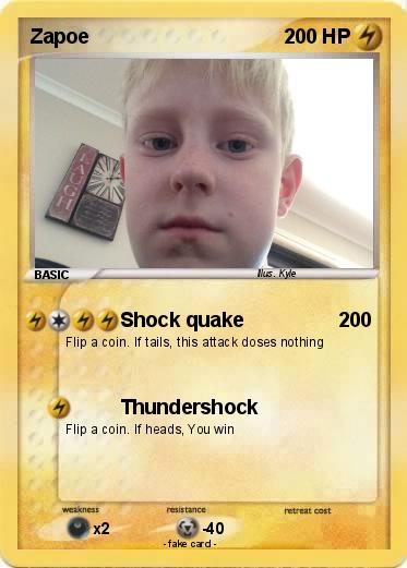 Pokemon Zapoe